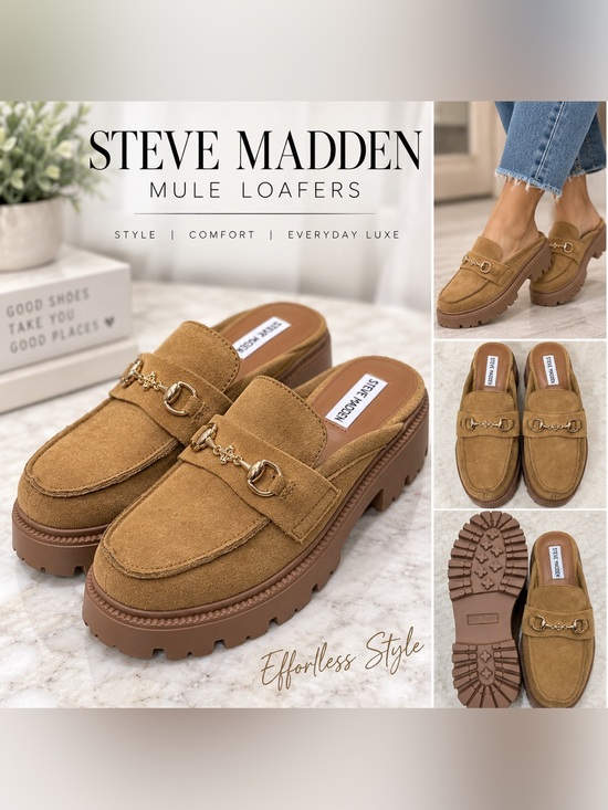 Steve Madden Shoes - Steve Madden Larena Bit Mules, Women’s 7.5 NWOB